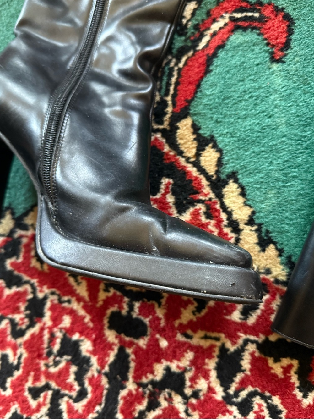 JEFFREY CAMPBELL MAXIMAL BOOTS IN BLACK SIZE 8 (USED/WORN CONDITION) - Picture 5 of 15